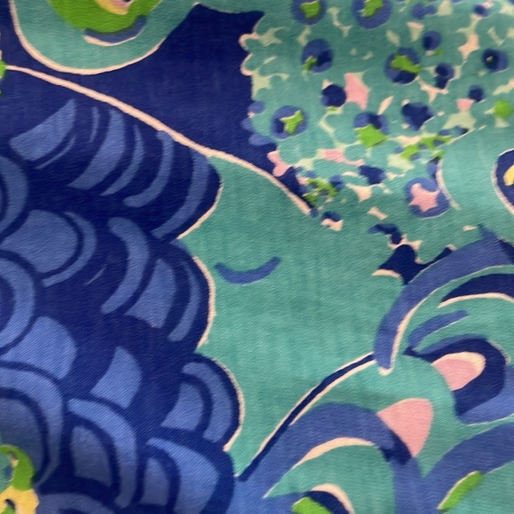 Lilly Pulitzer Marlow Dress in Lilly’s Lagoon Sea Blue Size Medium - Picture 10 of 17